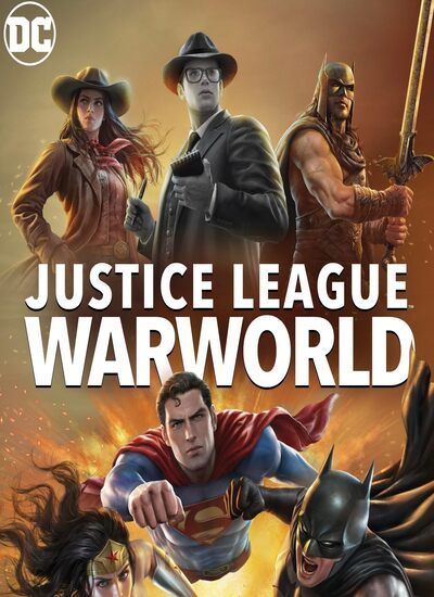 انیمیشن لیگ عدالت دنیای جنگ Justice League Warworld